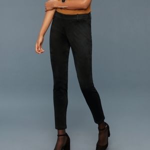 Babaton Elliot Faux Suede Cigarette Pants